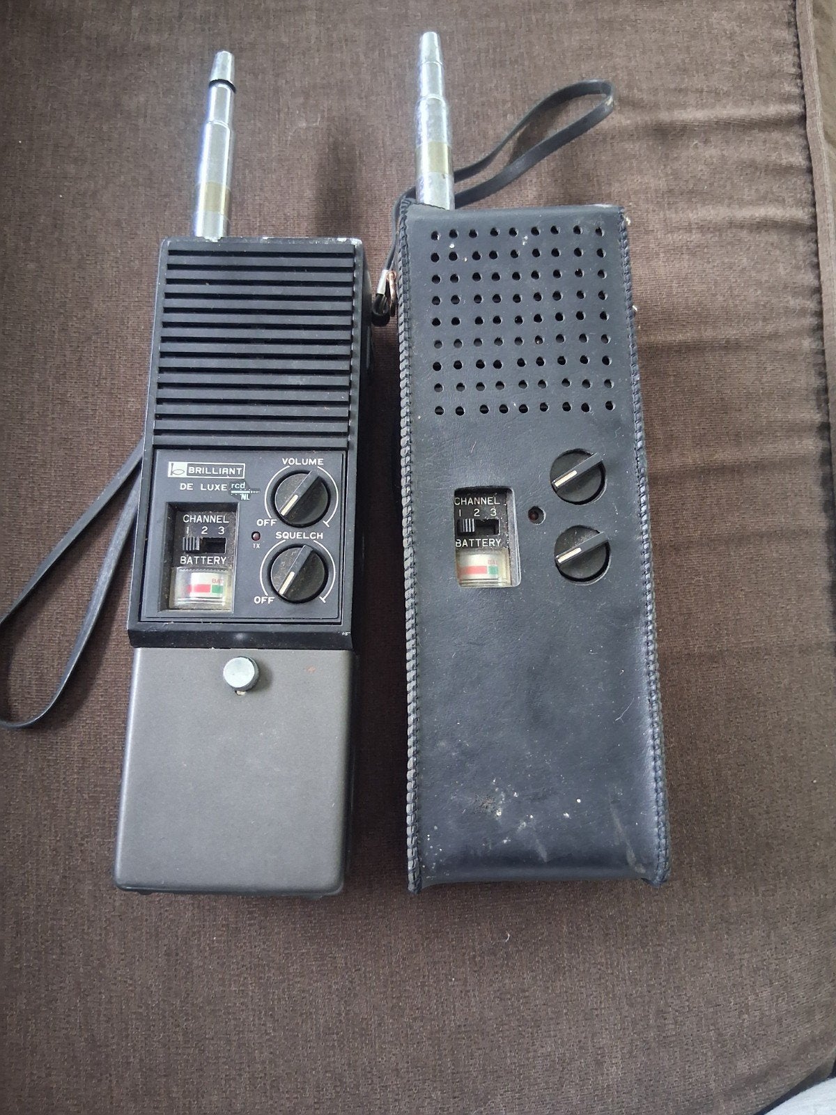 Vintage Brilliant ZGN 430 FM Transceivers (2 stuks), Ophalen of Verzenden, Gebruikt, Minder dan 2 km, Portofoon of Walkie-talkie