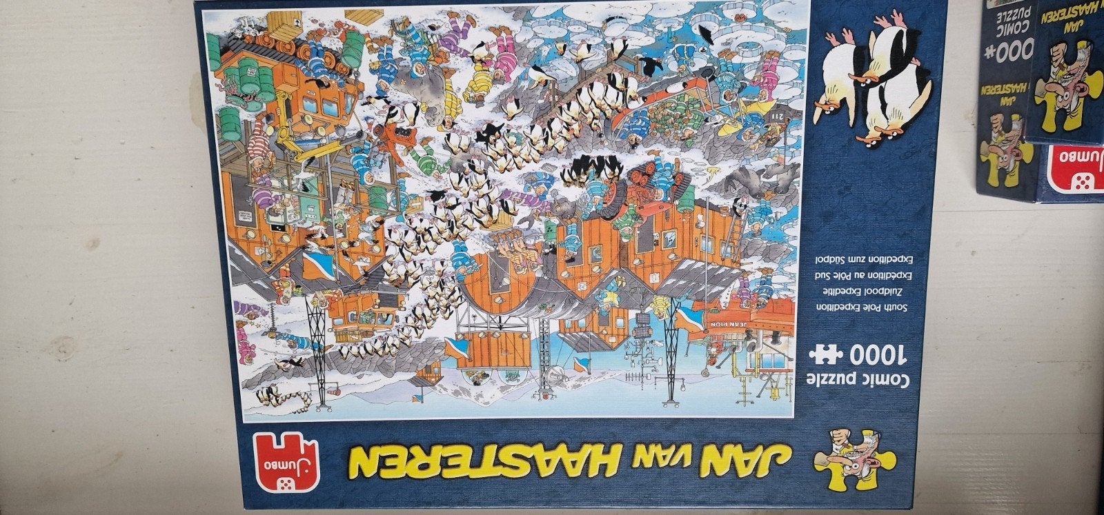 Jan van Haasteren Puzzels - Diverse Thema's (1000 stukjes), Ophalen, 500 t/m 1500 stukjes, Gebruikt