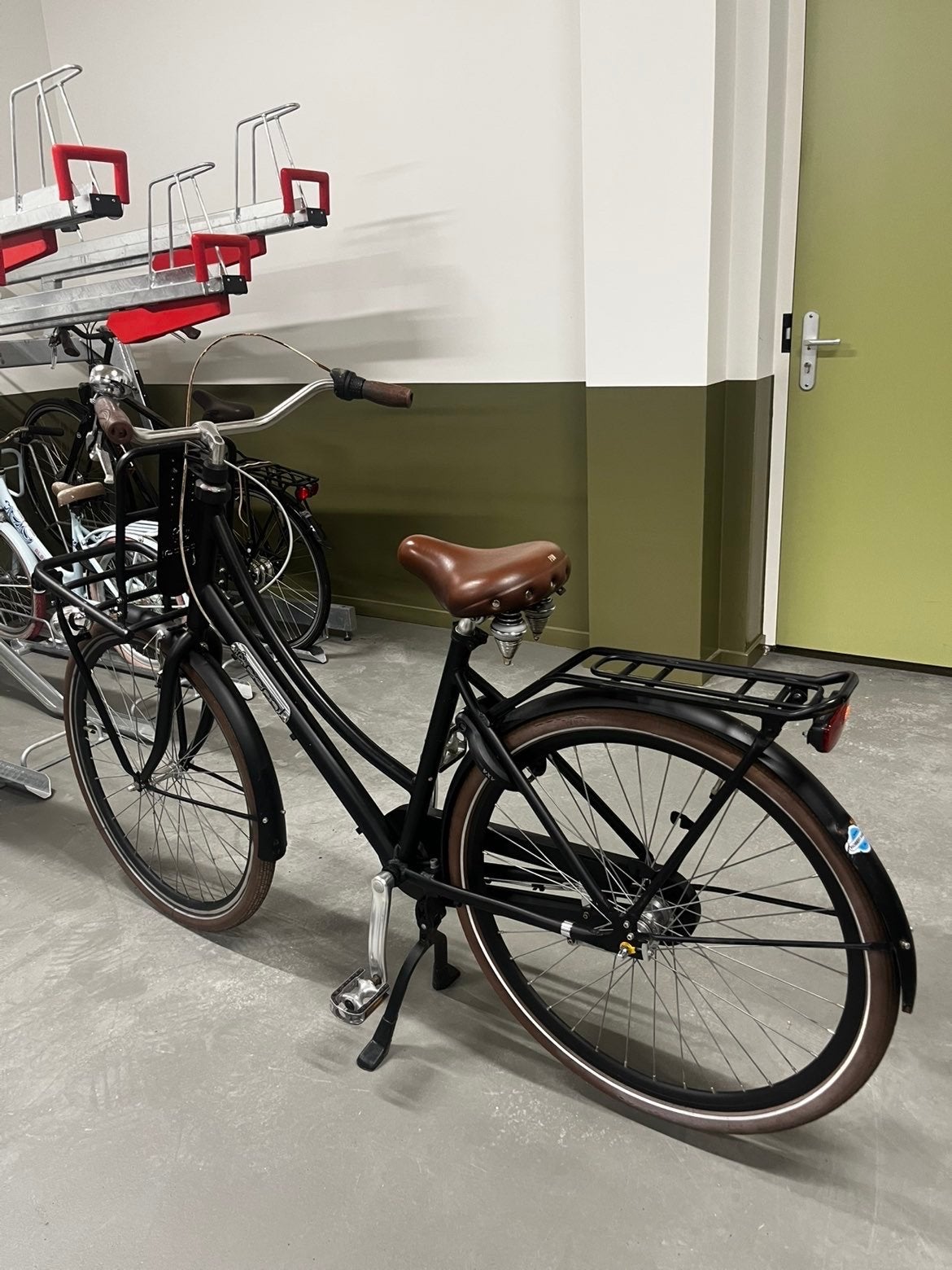 Zwarte transportfiets, Terugtraprem, Versnellingen, Ophalen, Overige merken