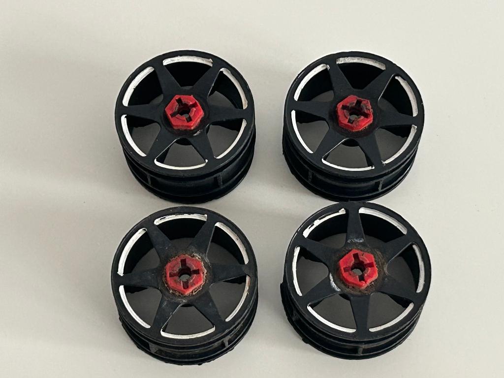 4x velgen 1/10 rc auto, Hobby en Vrije tijd, Modelbouw | Radiografisch | Auto's, Ophalen of Verzenden, Gebruikt, Onderdeel