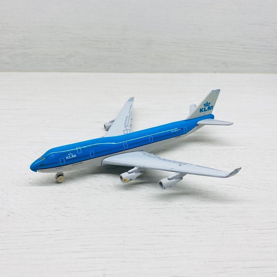 Welly - Boeing 747 KLM vliegtuig model, Ophalen of Verzenden, Gebruikt, Schaalmodel