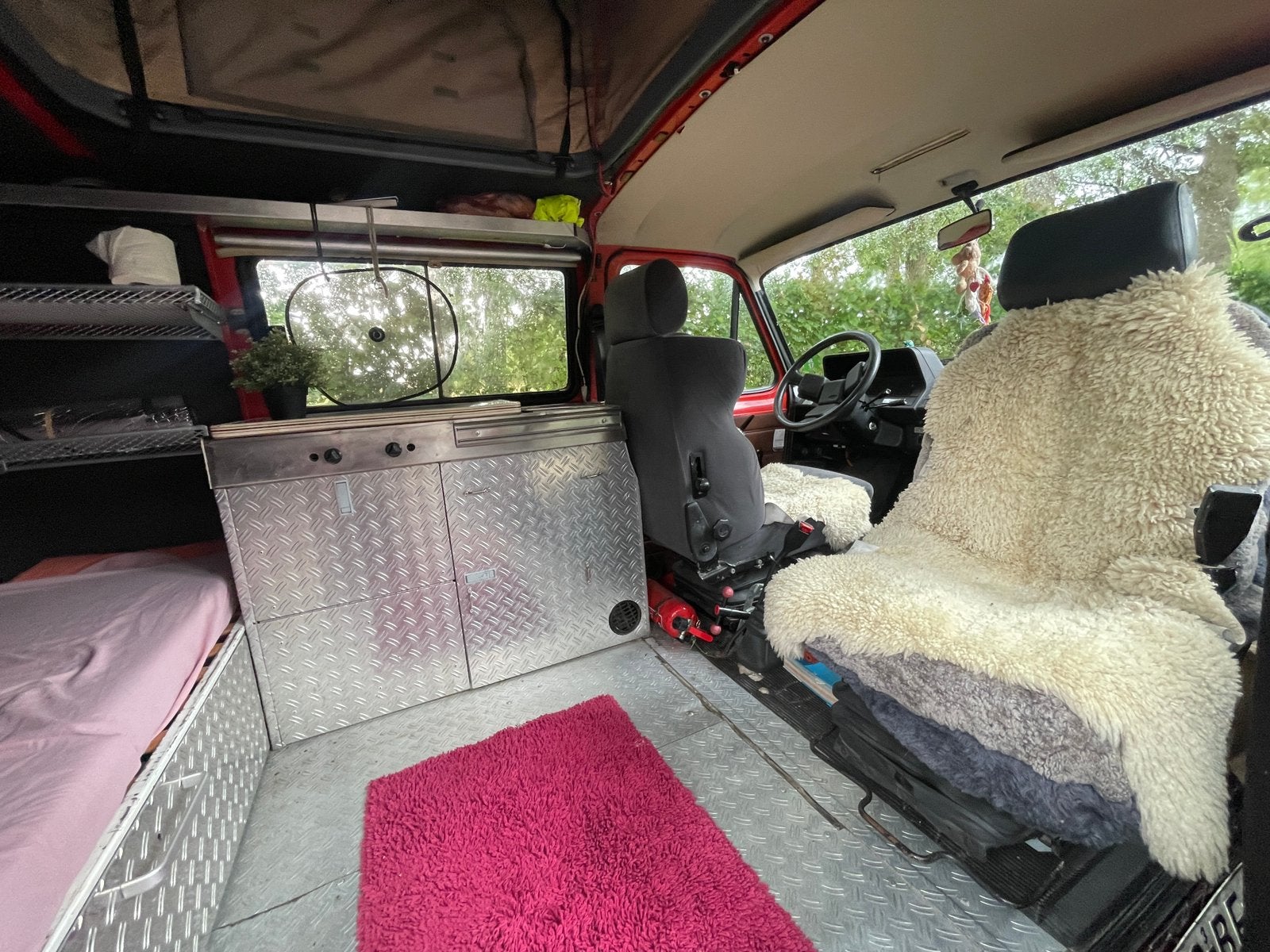 De Ford Transit MK2 4x4 SIRA VVS oldtimer camper, foto 5