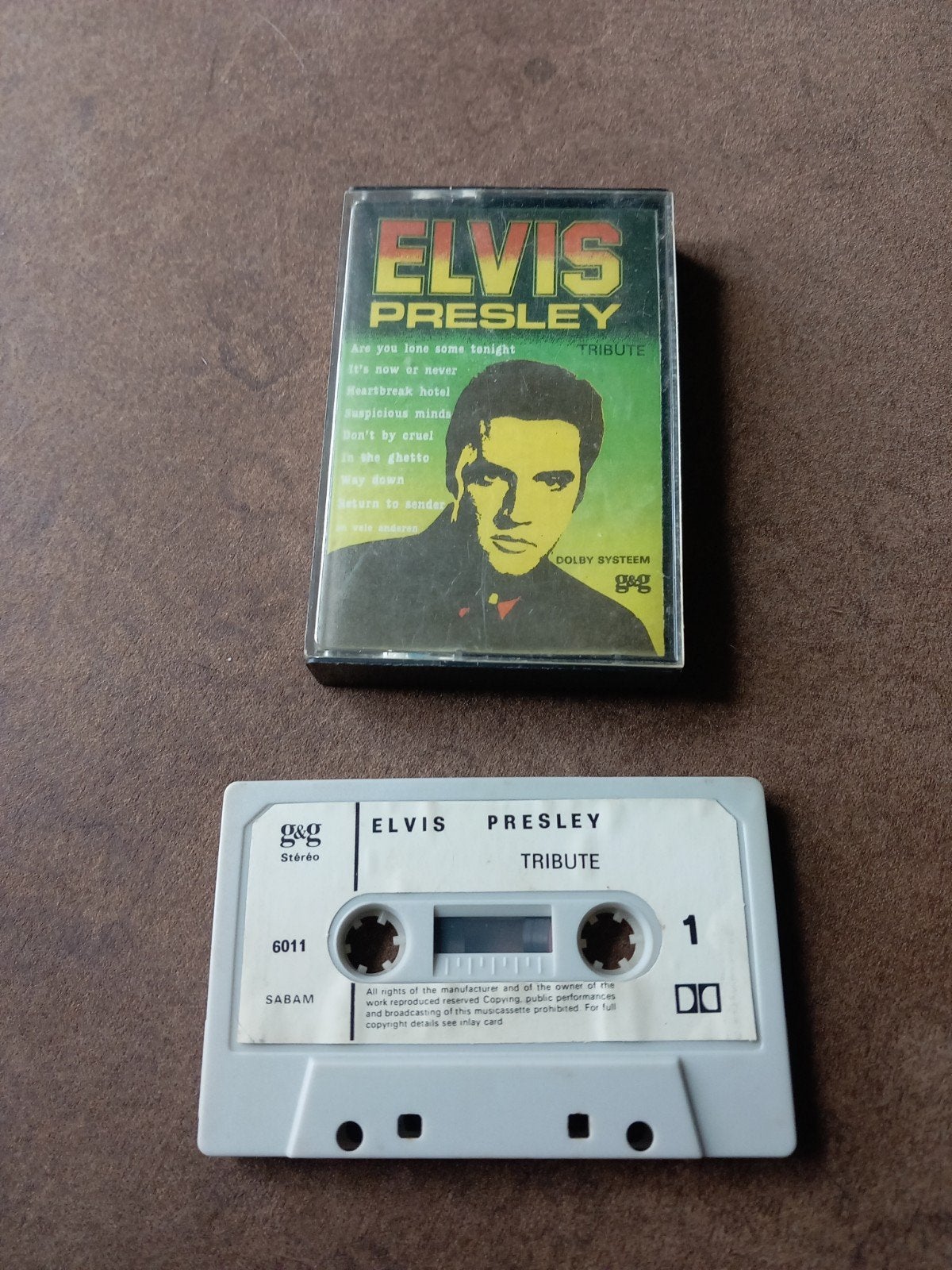 Elvis Presley Tribute Cassettebandje - G&G Stereo, Gebruikt, G&G Stereo, Onbekend, 1 bandje