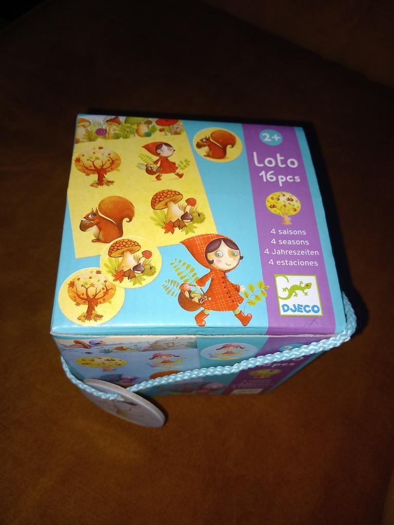 Djeco Loto memory spel 16 stukjes, Ophalen of Verzenden, 10 tot 50 stukjes, Zo goed als nieuw, 2 tot 4 jaar