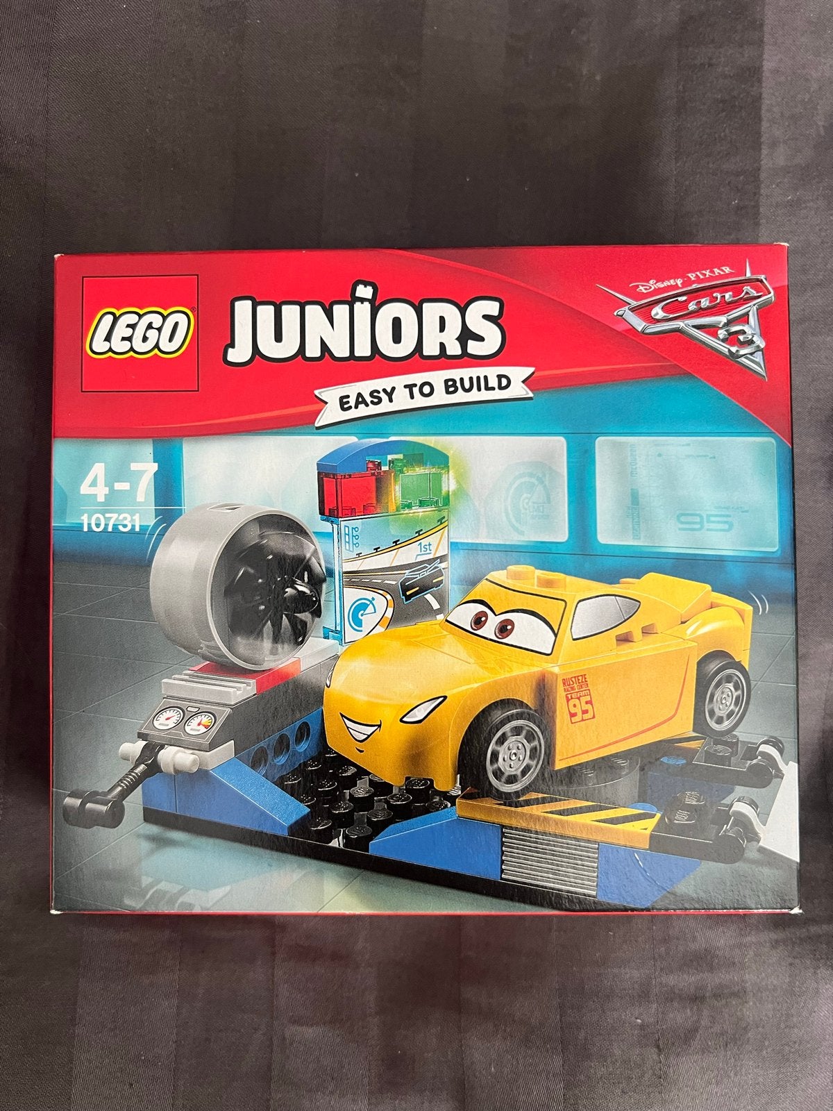 LEGO Juniors Cars 3 Cruz Ramirez Race Simulator 10731, Lego, Nieuw, Ophalen of Verzenden, Complete set
