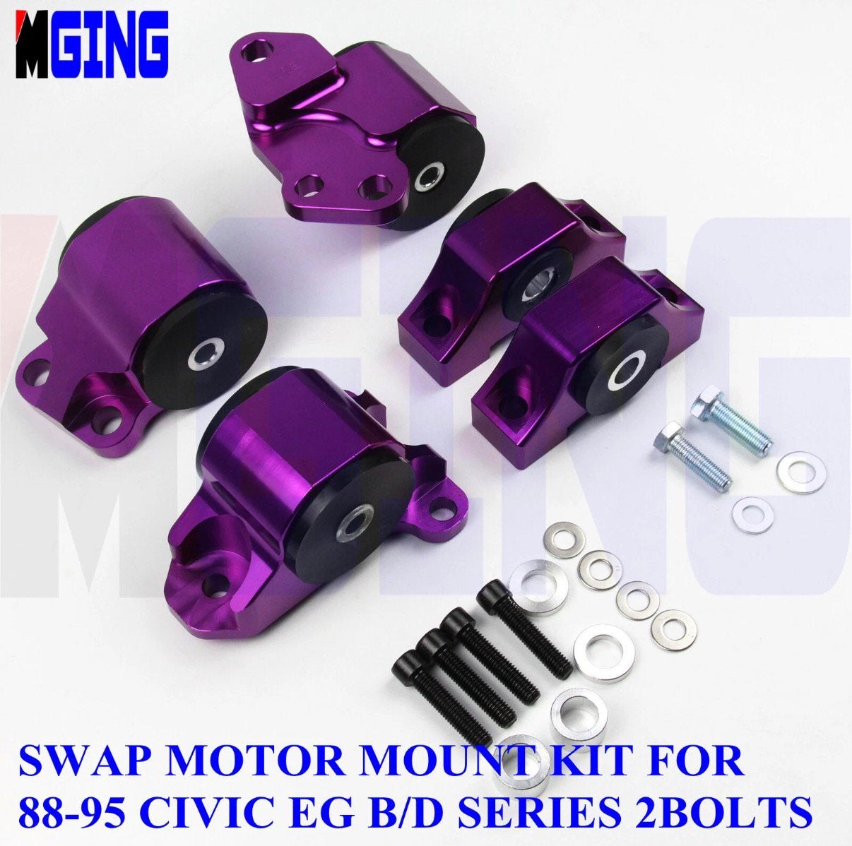 Honda motorsteunen set d series b series nieuw civic eg, Verzenden, Nieuw, Honda