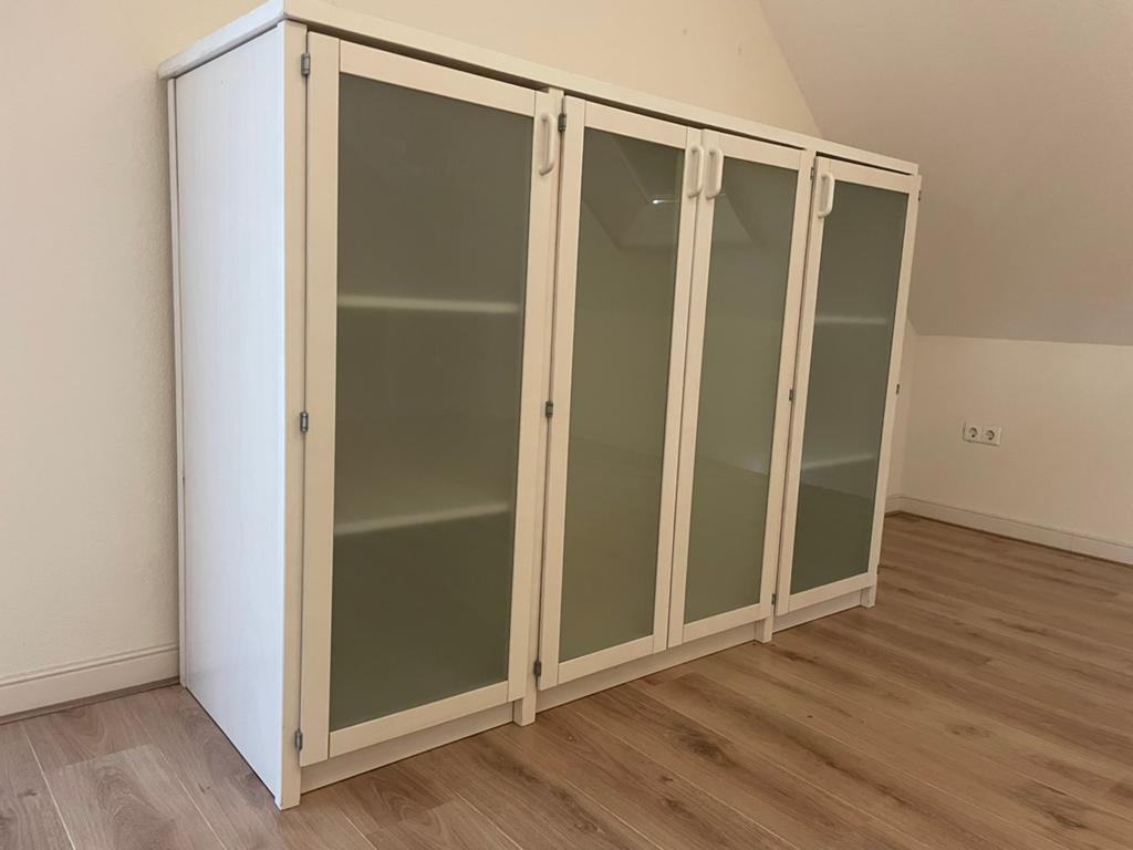 Mooie white wash Lundia kast, Ophalen, Gebruikt, 100 tot 150 cm, 150 tot 200 cm