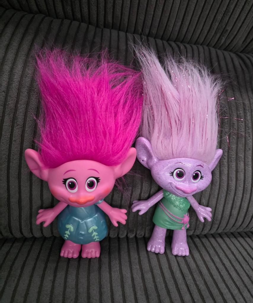 Trolls Poppenset: Poppy en Branch, Ophalen of Verzenden, Gebruikt, Overige typen