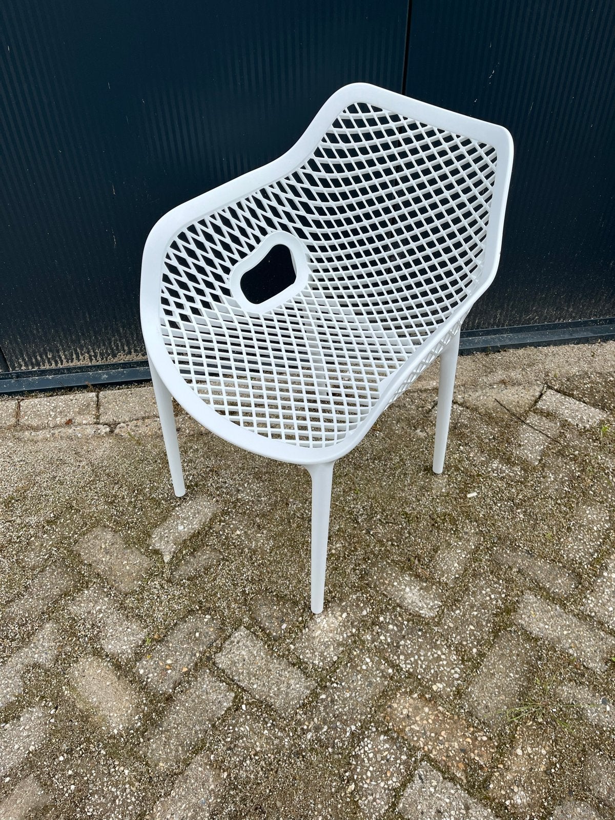 Siesta Air xl  Stoel - NIEUW-Stijlvol en Comfortabel, Ophalen, Kunststof, Wit, Nieuw