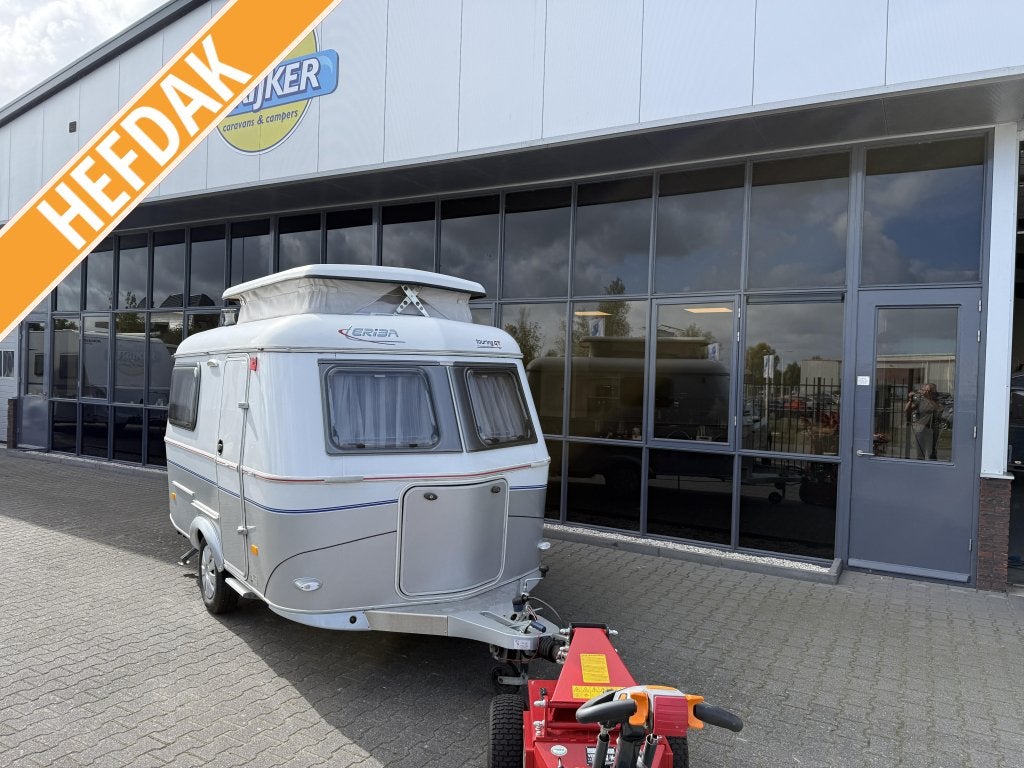 Eriba Touring Familia 310 GT Bed/Zit +Zit 710KG Leeg BJ 2010, Schokbreker, Bedrijf, Treinzit, Tot en met 3