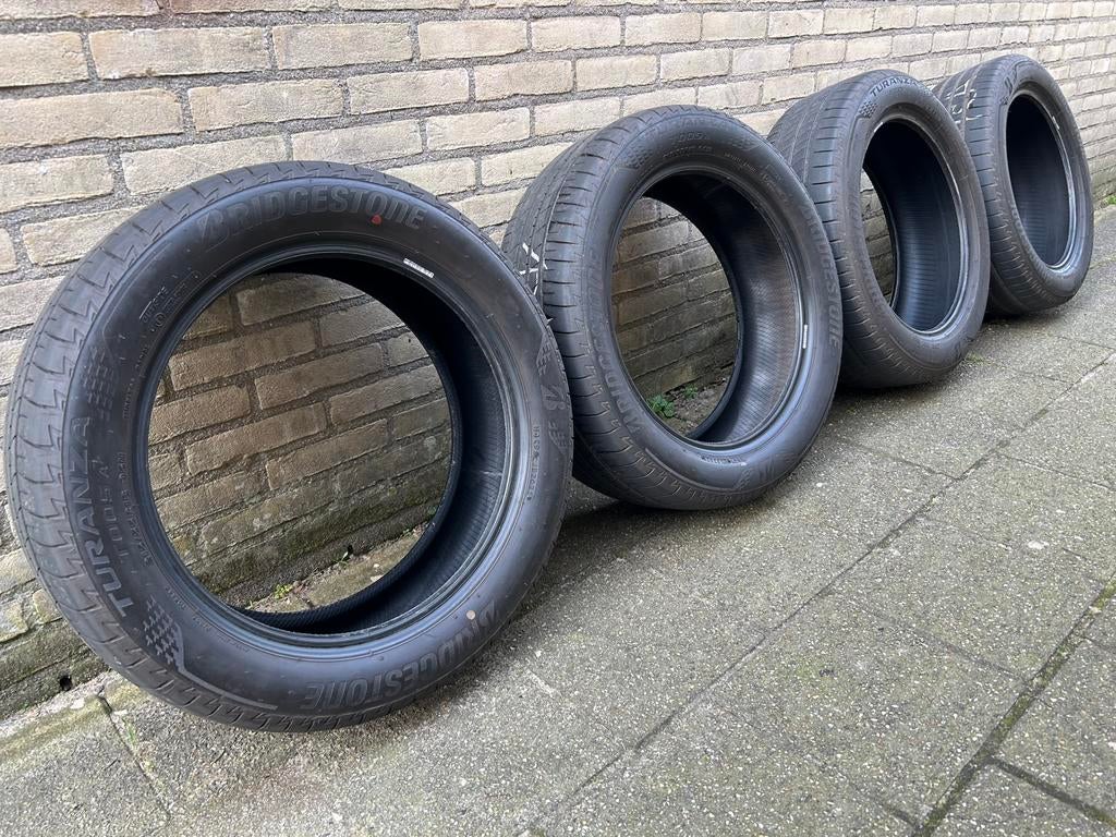 4x Bridgestone Turanza zomerbanden uit 2025 & 2024, 18 inch, Ophalen of Verzenden, Band(en), Personenwagen