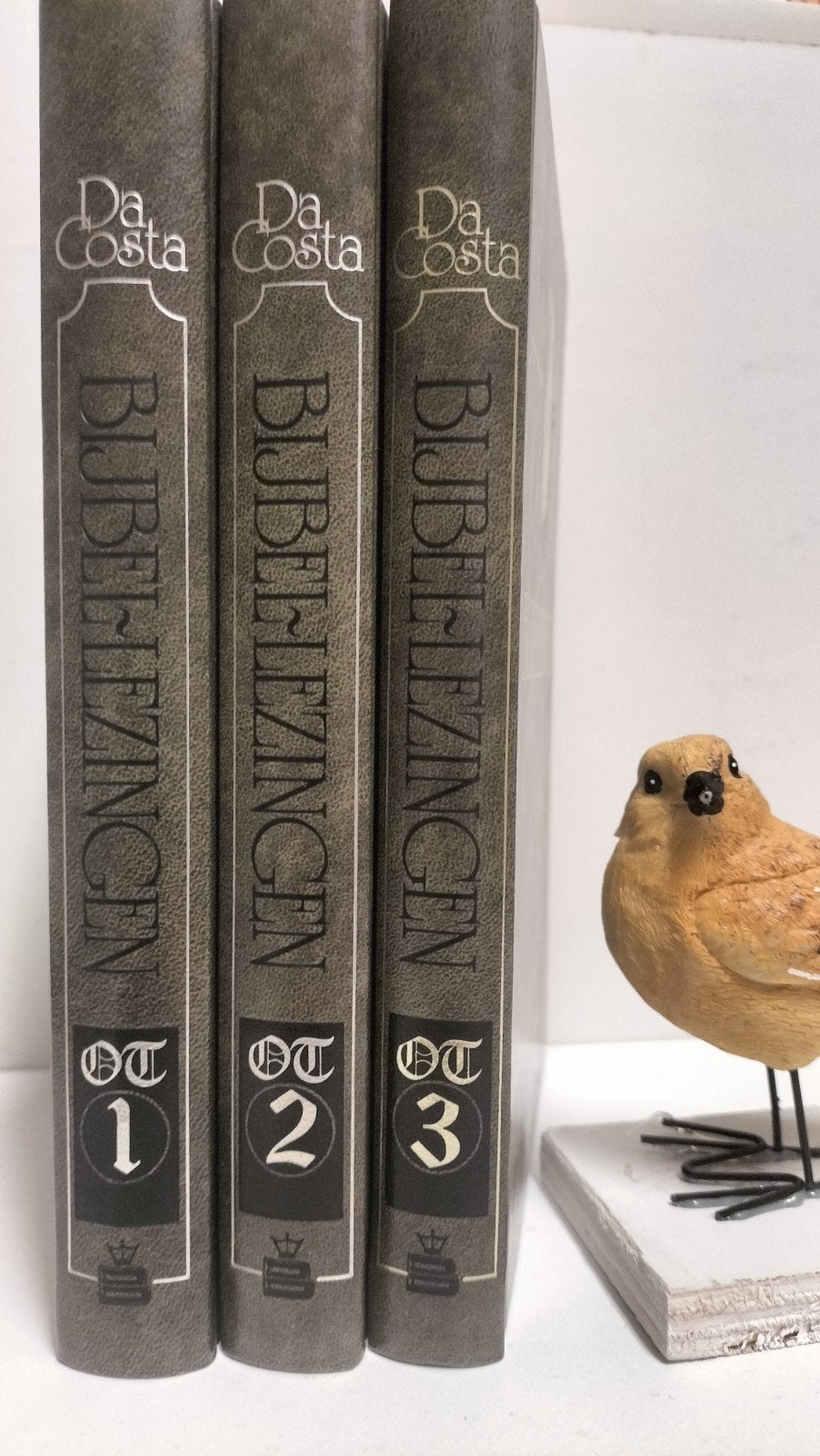 Costa, Isaac da; Bijbellezingen deel 1 tm 3 (OT), Boeken, Ophalen of Verzenden, Gelezen, Christendom | Protestants