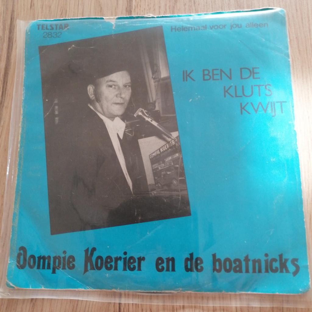 Oompie koerier/ik ben de kluts kwijt, Ophalen of Verzenden, Gebruikt, Overige formaten, Levenslied of Smartlap