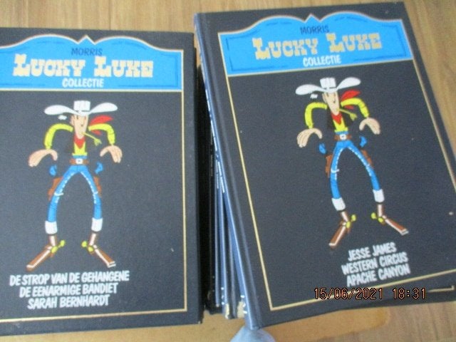 adv4384 lucky luke collectie, Boeken, Stripboeken, Eén stripboek, Ophalen, Gelezen