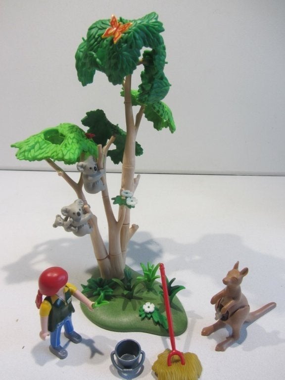 Playmobil Koala boom met kangoeroe – 4854, Kinderen en Baby's, Speelgoed | Playmobil, Ophalen of Verzenden, Gebruikt, Losse onderdelen