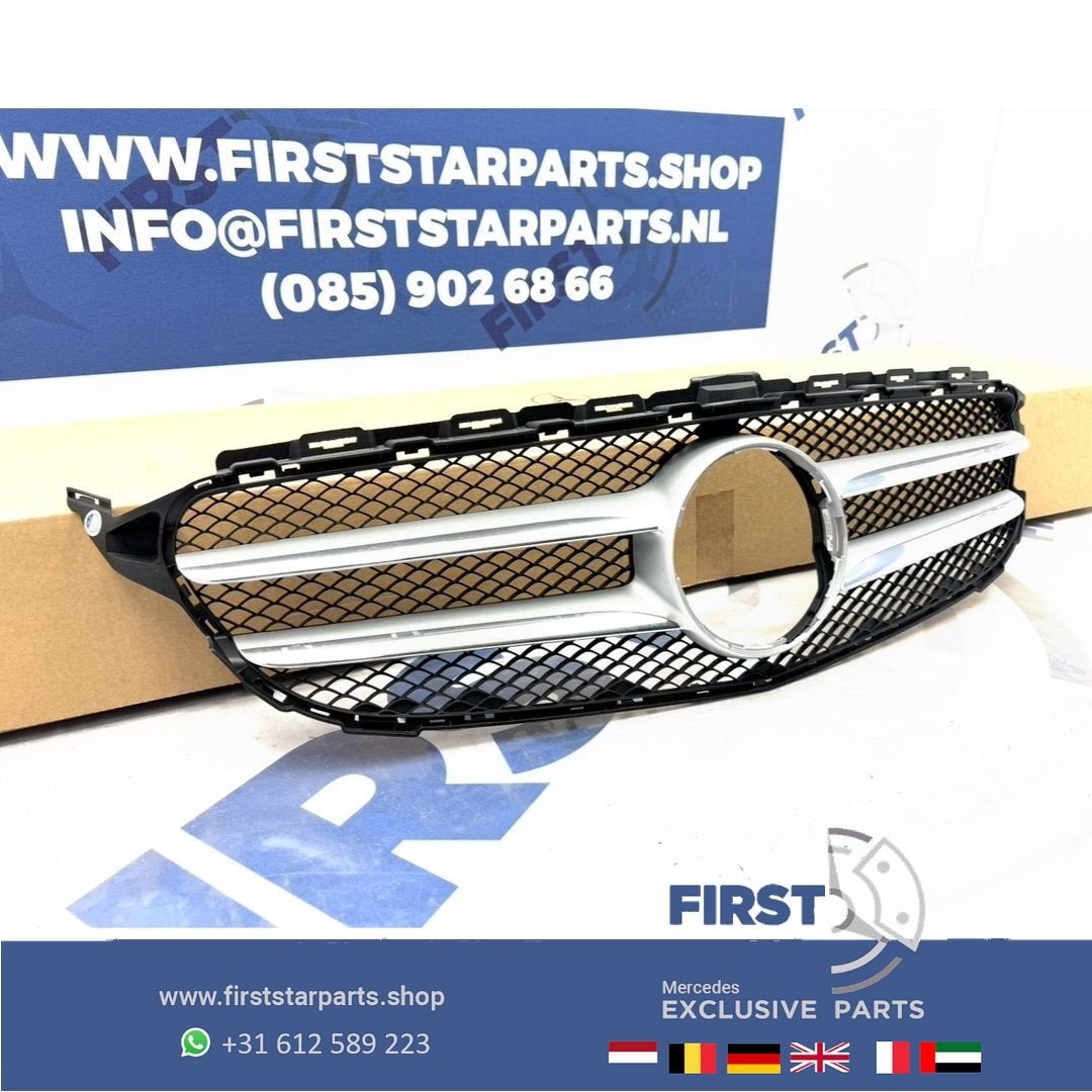 W205 C205 S205 originele Gril voorbumper grille A2058800183, Gebruikt, -, Ophalen of Verzenden, -