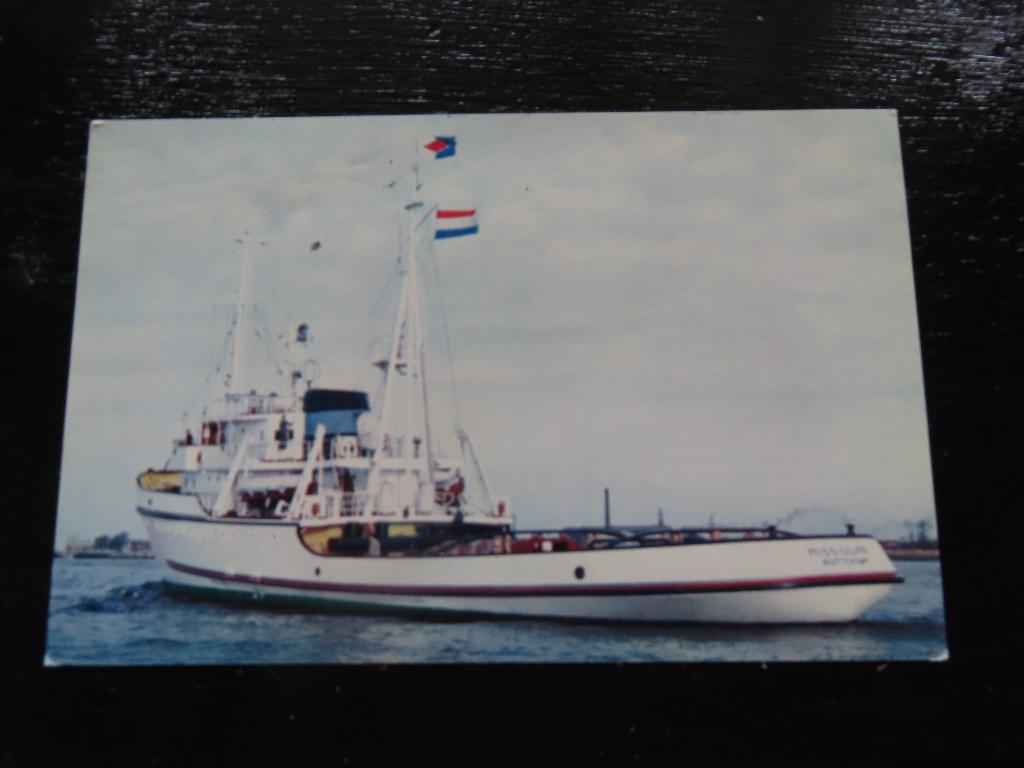 ansichtkaart sleepboot "Mississippi" Smit & co, Ophalen of Verzenden, Gebruikt, Motorboot, Kaart, Foto of Prent