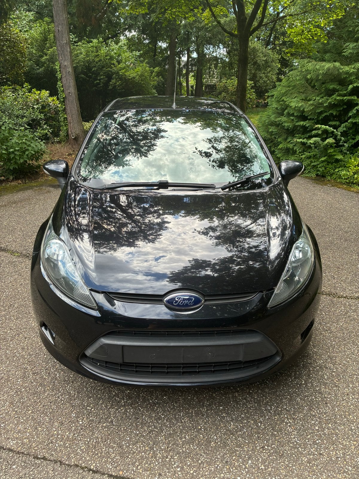 Ford Fiesta 2012 zwart, Voorwielaandrijving, Euro 5, Stof, 1242 cc