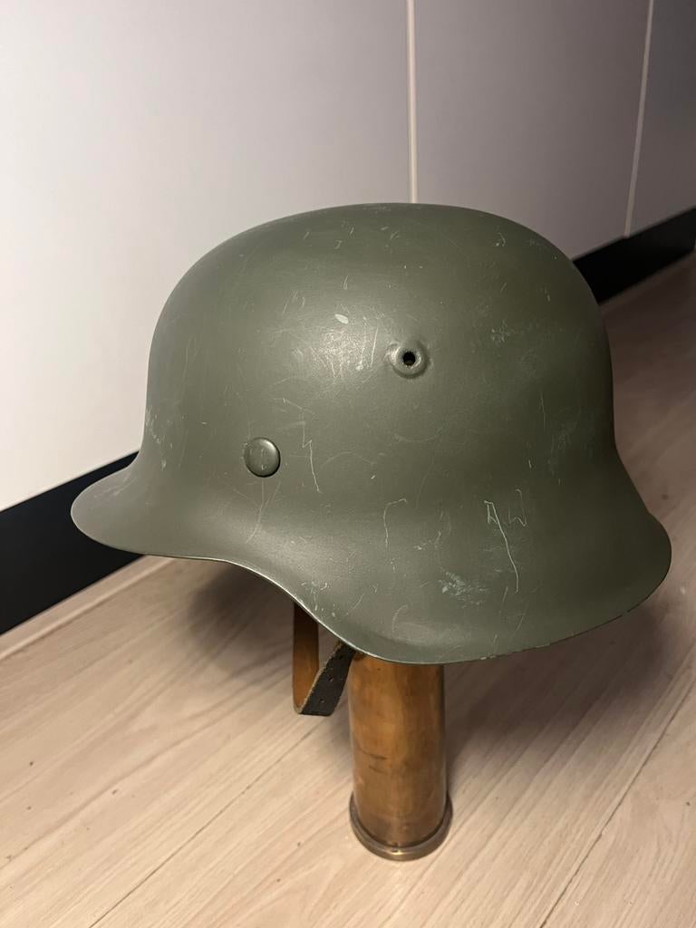 Duitse helm m42, Verzamelen, Militaria | Tweede Wereldoorlog, Ophalen of Verzenden, Duitsland, Helm of Baret