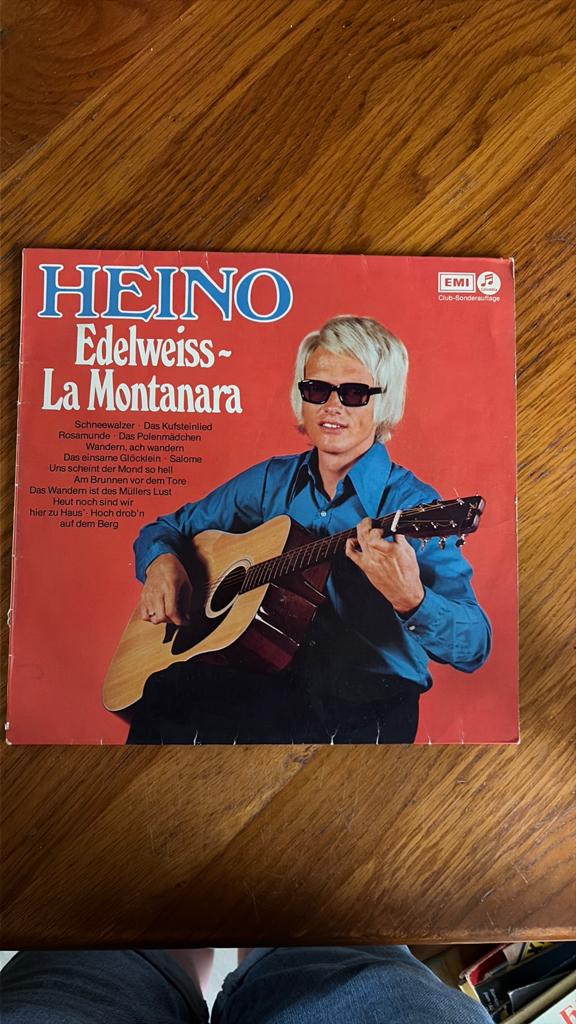 Heino - Edelweiss - La Montanara LP (Pop, Streekmuziek), Gebruikt, Ophalen of Verzenden, 1970 - 1979, Pop