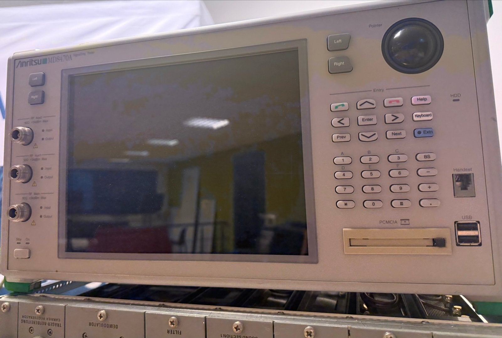 Anritsu MS8470A Spectrum Analyzer, Ophalen, Gebruikt