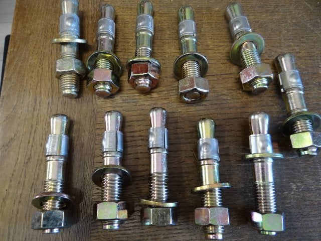 11  stuks Muur/plafond ankers M16, Ophalen of Verzenden, Nieuw, 50 tot 100 mm, Overige typen