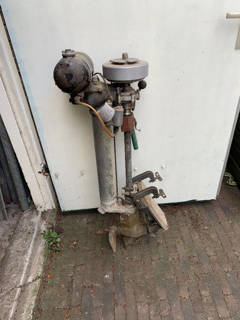 oude british seagull buitenboardmotor, Watersport en Boten, Ophalen, Gebruikt