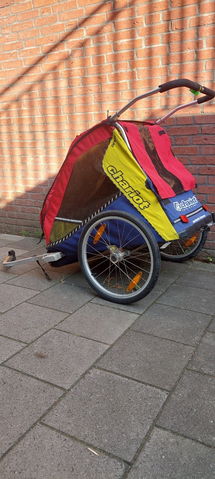 Chariot Fietskar - Doek deels te vervangen, Ophalen, Gebruikt, Opvouwbaar, Chariot