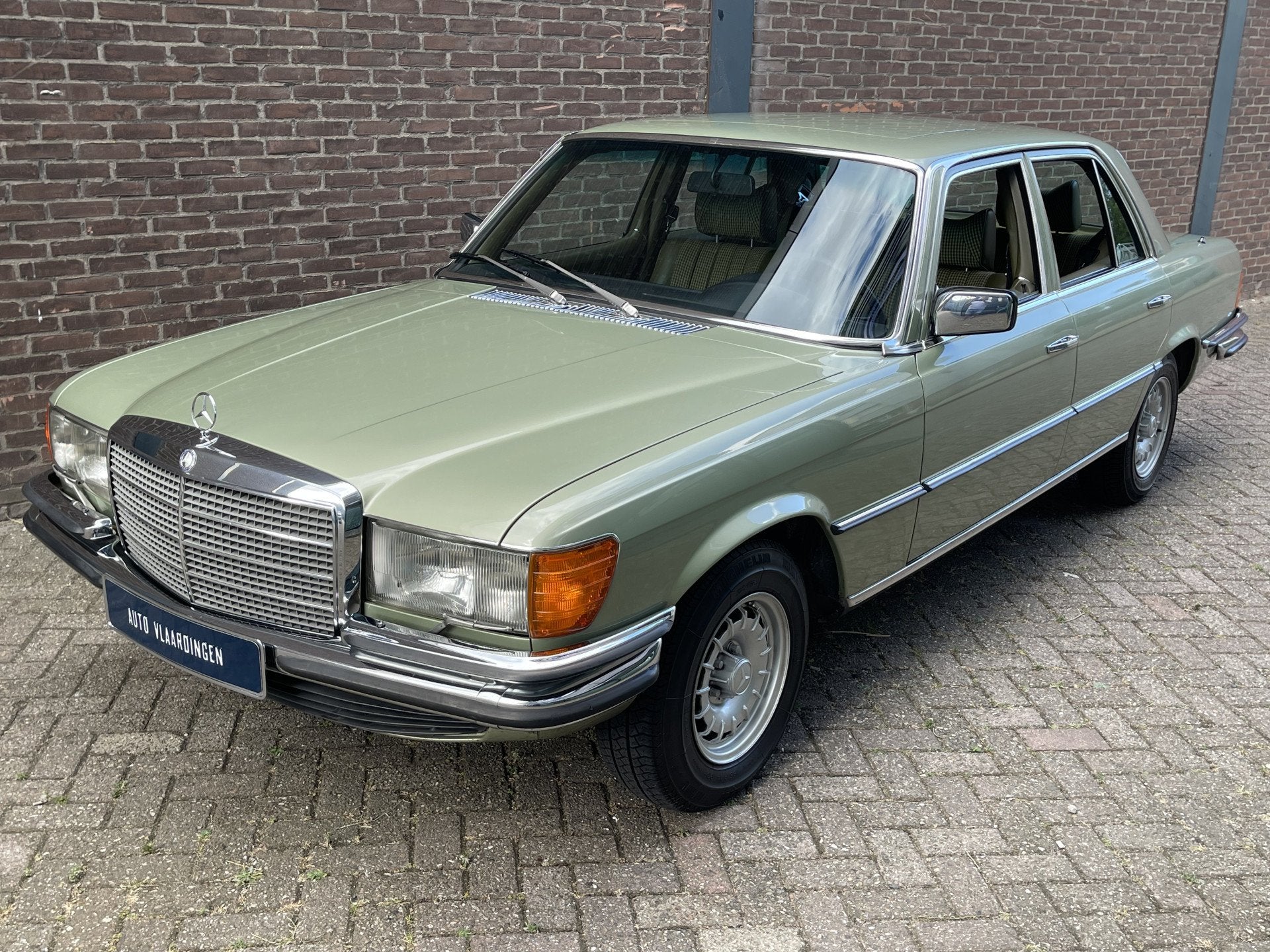 Mercedes-Benz S-Klasse W116 S-klasse 280 SE Automaat * LIKE, Auto's, Oldtimers, Automaat, Achterwielaandrijving, Leder en Stof