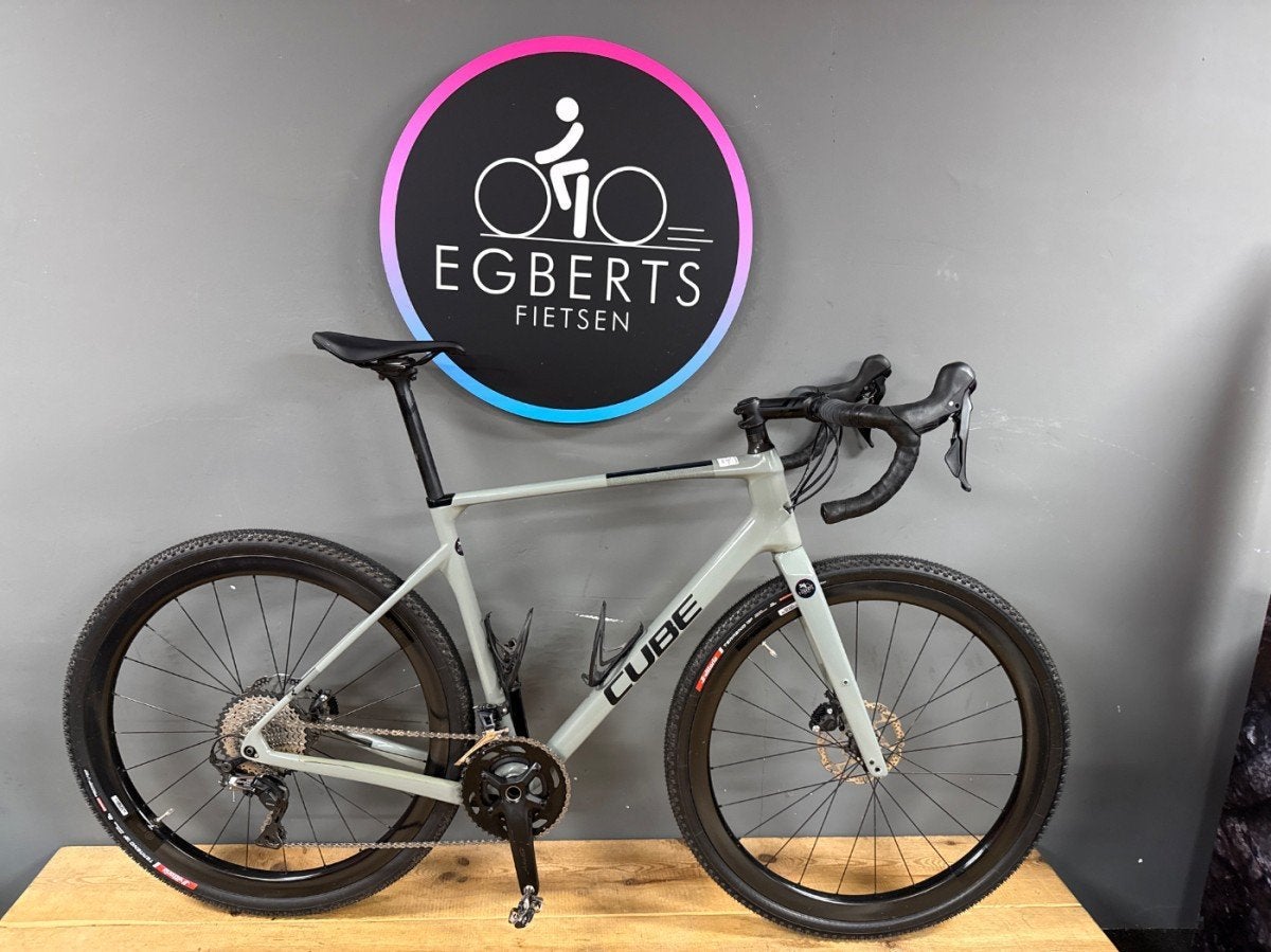 CUBE NUROAD C:62 PRO GREY/BLACK 2023 Heren Grey/black 58cm L, Fietsen en Brommers, 28 inch, Gebruikt, Carbon, 10 tot 15 versnellingen