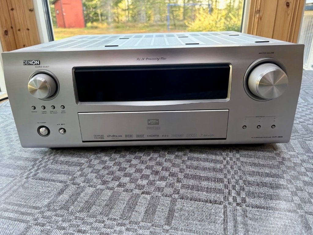 7x 160 watts DENON AVR3808 High End met PHONO, Ophalen, Denon, Zo goed als nieuw, 120 watt of meer