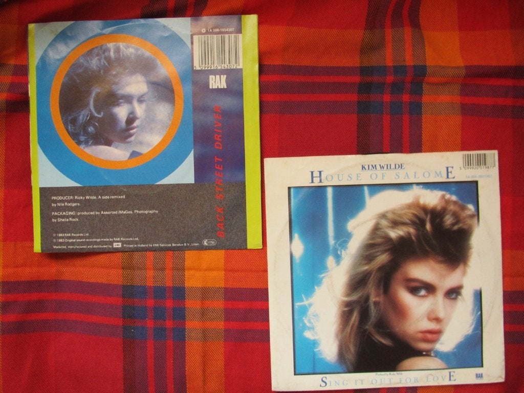 SNGL Kim Wilde - Dancing In The Dark + House Of Salome, Ophalen, Gebruikt, 7 inch, Pop