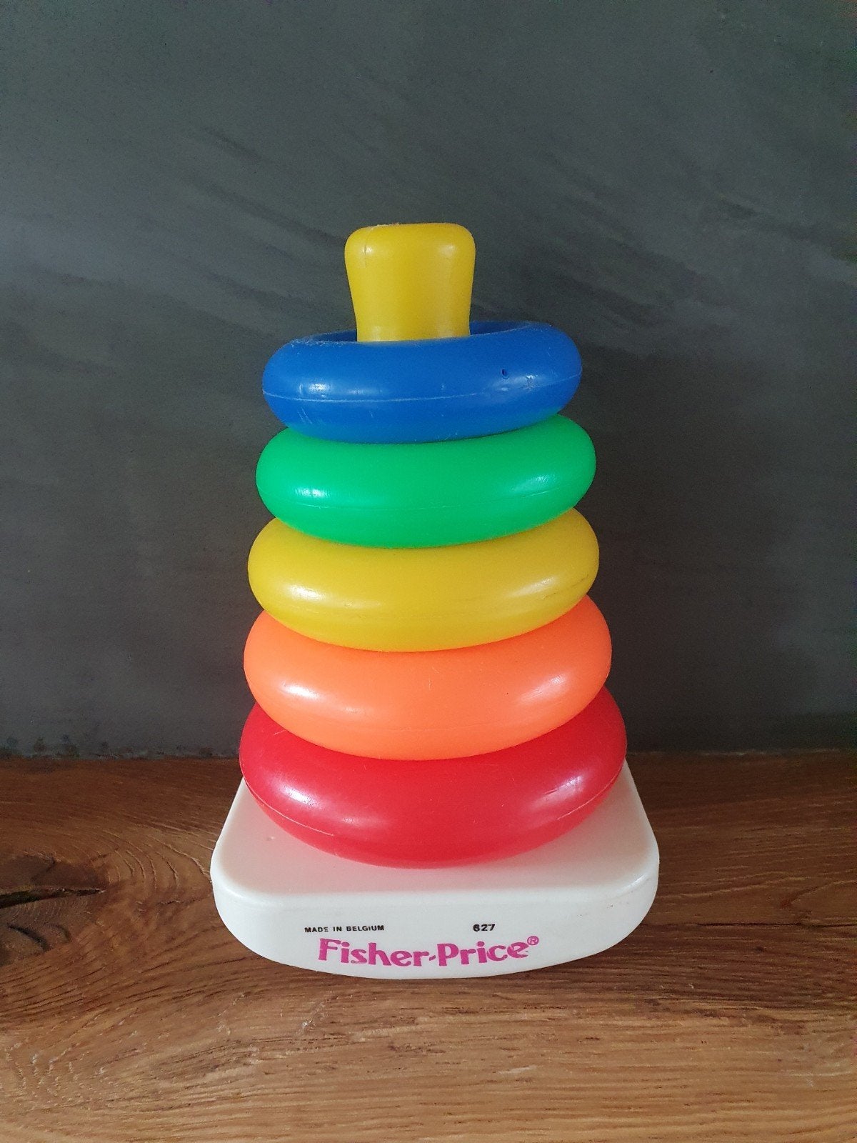 Fisher-Price stapeltoren/stapelringen uit de jaren 70, Kinderen en Baby's, Speelgoed | Fisher-Price, Ophalen of Verzenden, Zo goed als nieuw