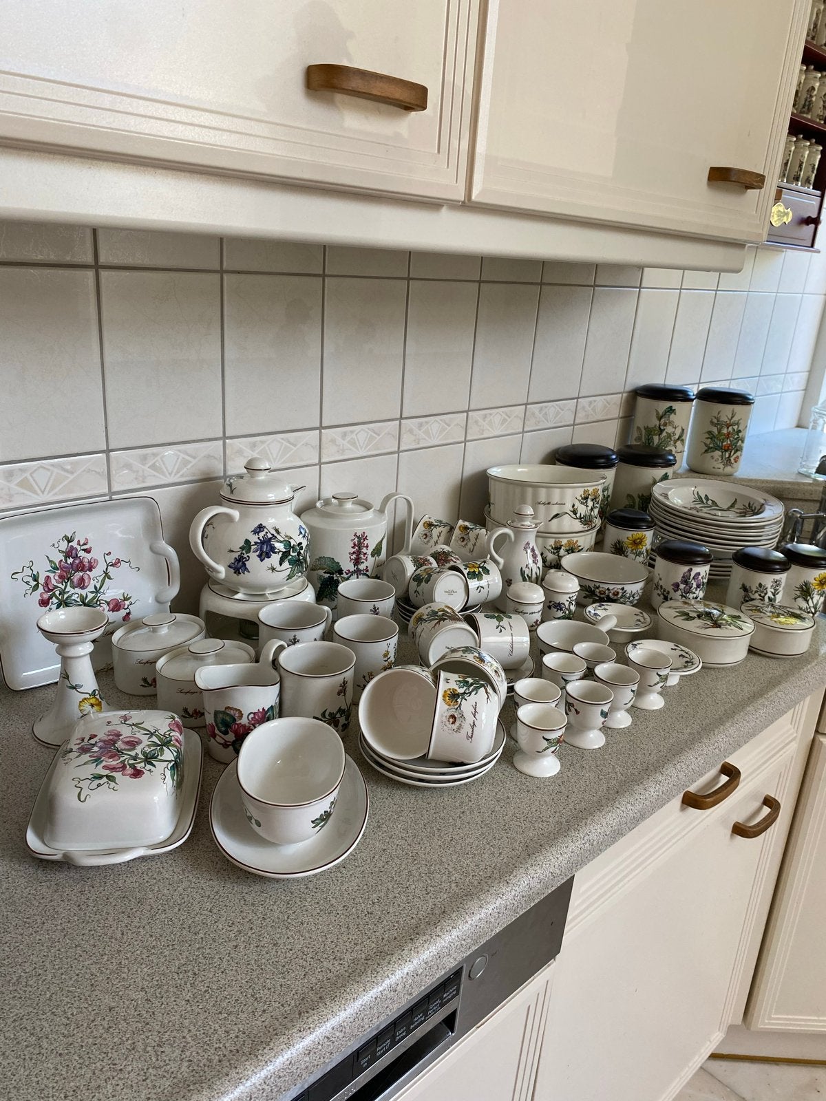 Uitgebreid Villeroy & Boch Botanica servies, Ophalen, Klassiek, Villeroy & Boch, Zo goed als nieuw