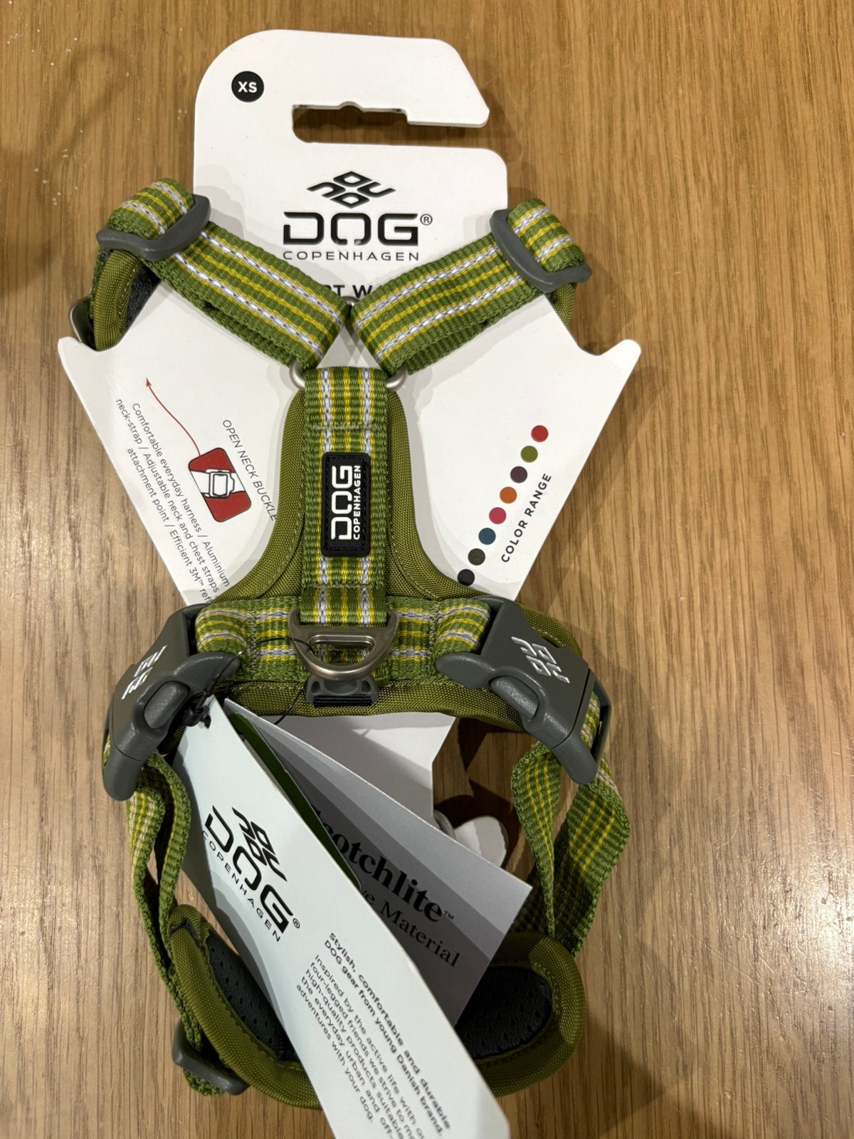 Dog Copenhagen tuig air xs groen, Ophalen of Verzenden, Nieuw