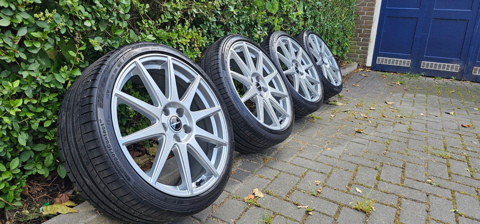 Borbet velgen met Continental zomerbanden 19 inch 5x112, Auto-onderdelen, Banden en Velgen, Gebruikt, Banden en Velgen, 235 mm