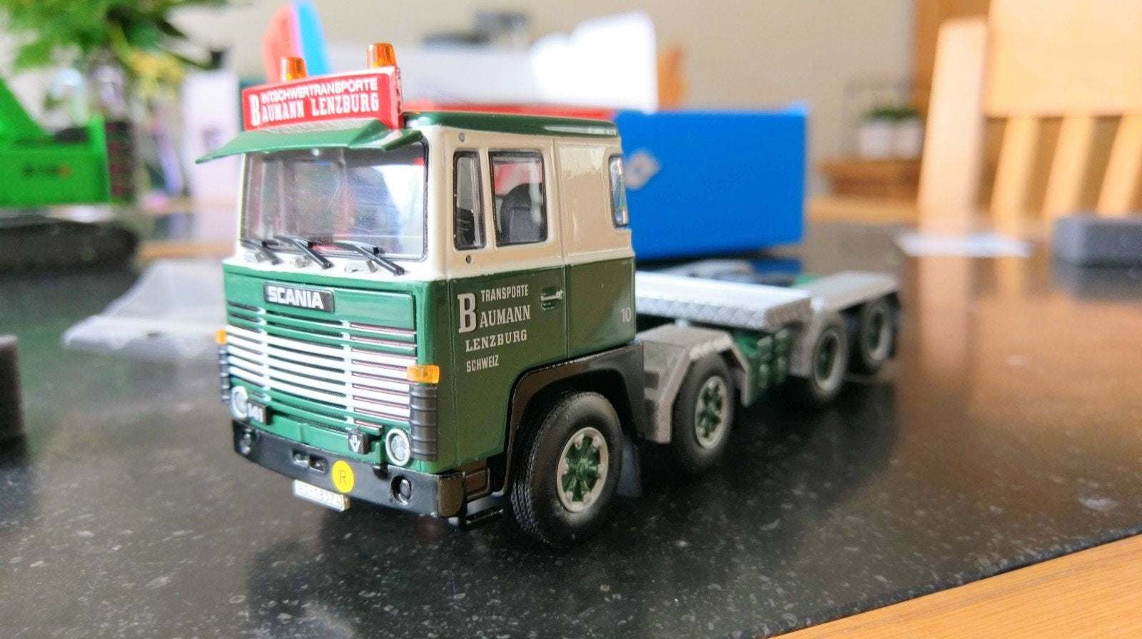 SCANIA 141 4AS TREKKER BAUMANN TEKNO ZWAARTRANSPORT, Ophalen of Verzenden, Nieuw, Bus of Vrachtwagen, Tekno
