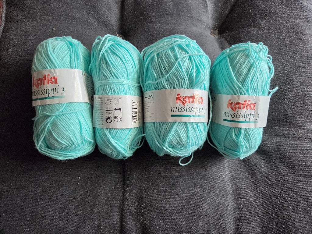 Katia Wol mississippie 3 en Chantilly, Ophalen of Verzenden, Nieuw, Breien of Haken, Wol of Garen