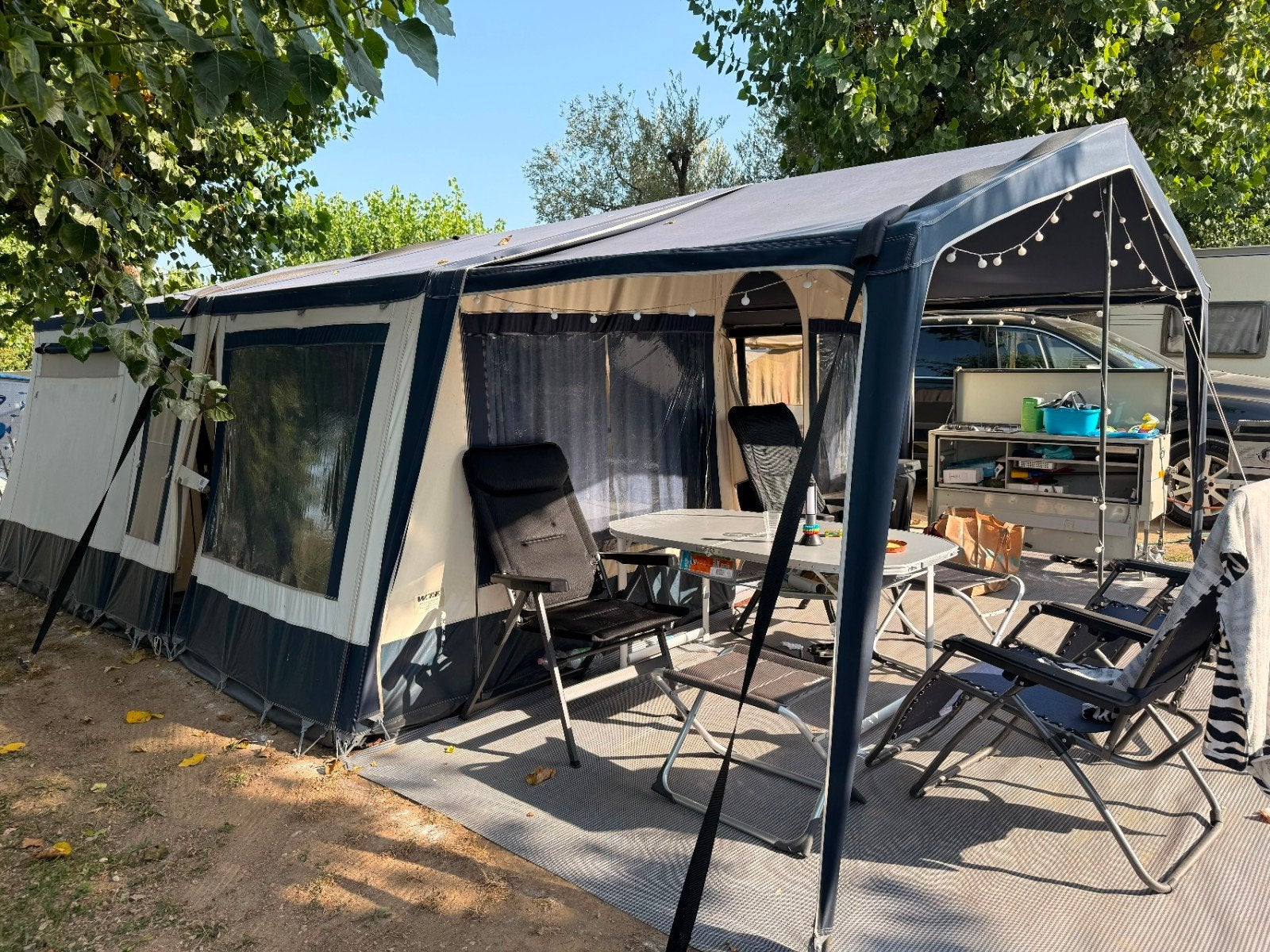 Roadmaster Family s, vouwwagen, bagagewagen, Caravans en Kamperen, Ophalen, Tot en met 6, Aanwezig