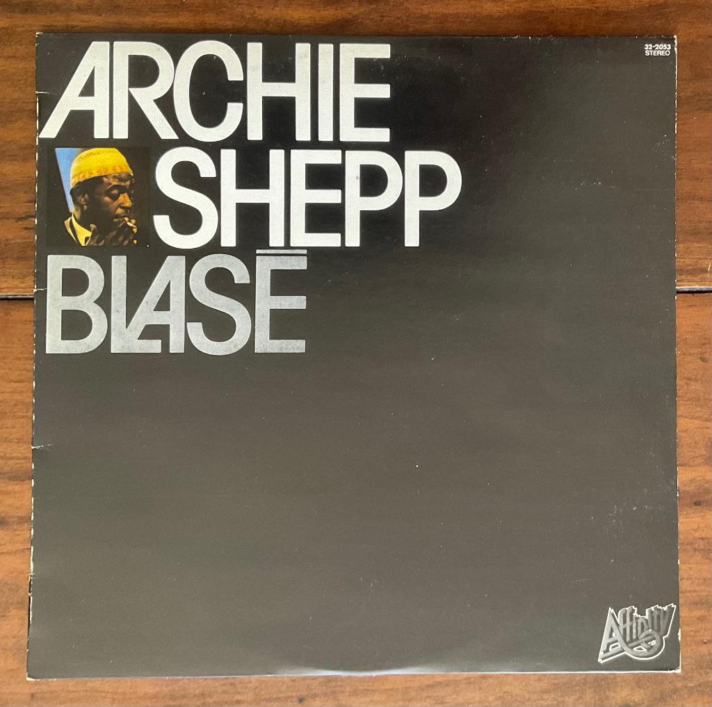 LP Jazz: Archie Shepp - Blasé (1979) Als nieuw!, Ophalen of Verzenden, Zo goed als nieuw, 12 inch, Jazz