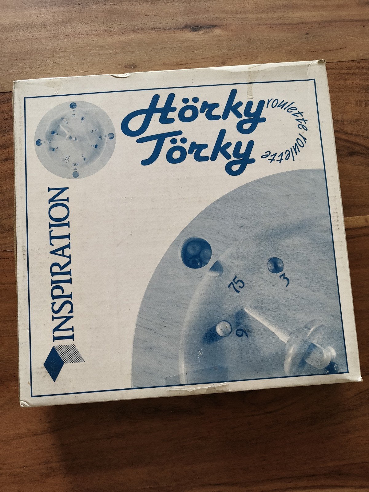 Hörky Törky Roulette Spel - Inspiratie, Gebruikt, Vijf spelers of meer, Ophalen of Verzenden, Inspiration