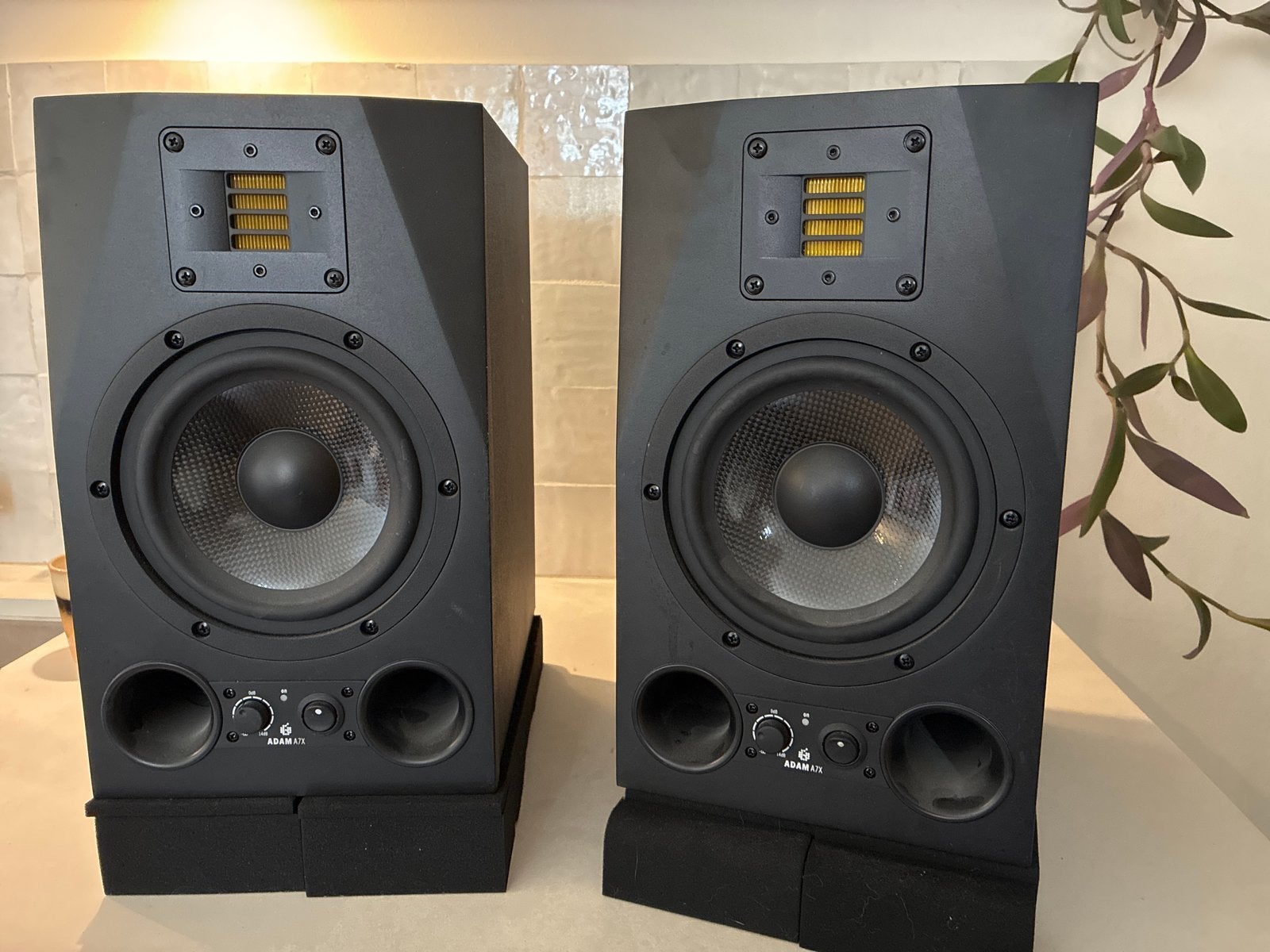ADAM Audio A7X Studiomonitoren (Paar), Studiomonitor, Inclusief kabels, Zo goed als nieuw, Ophalen
