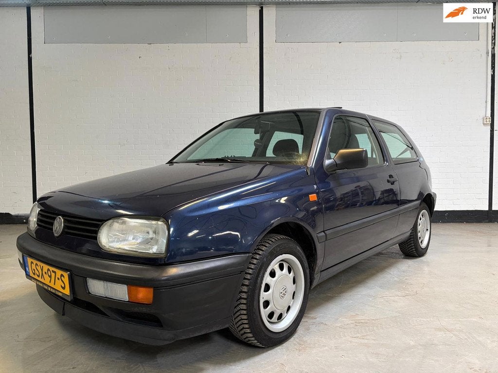 Volkswagen VW GOLF 3 AUTOMAAT, Gebruikt, Blauw, Airbags, Bedrijf