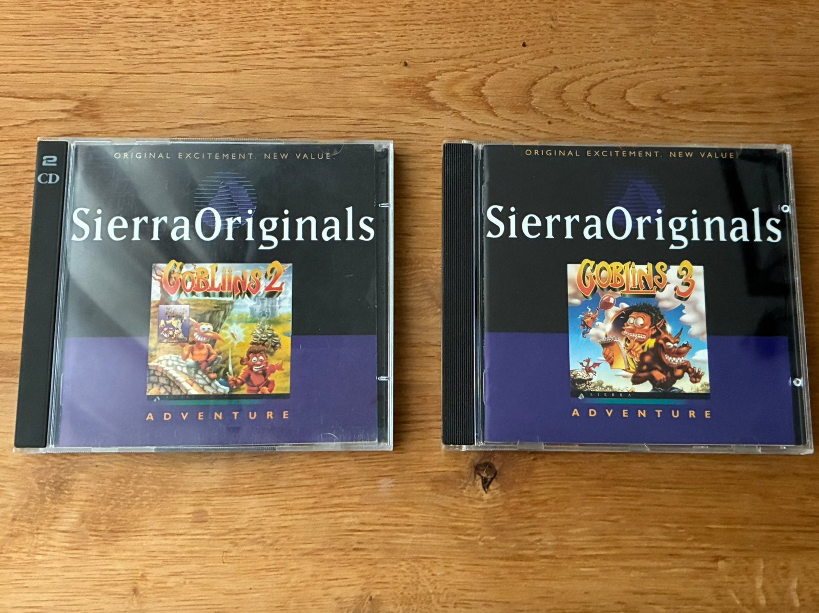 PC CD-ROM Sierra Originals Goblins 1, 2 en 3 voor PC MS DOS, 1 speler, Ophalen of Verzenden, Zo goed als nieuw, Vanaf 3 jaar
