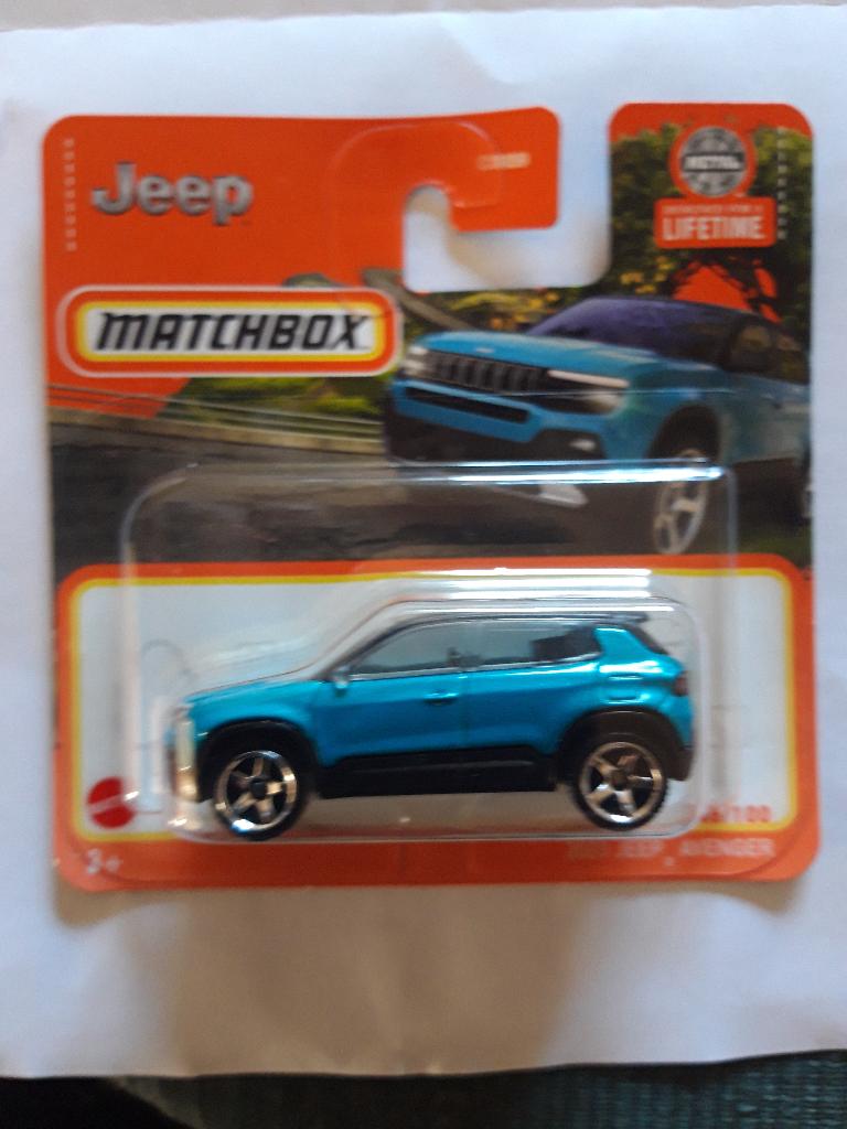 Matchbox Jeep Avenger 2023 - Nieuw in blister op kaart, Ophalen of Verzenden, Nieuw, Auto