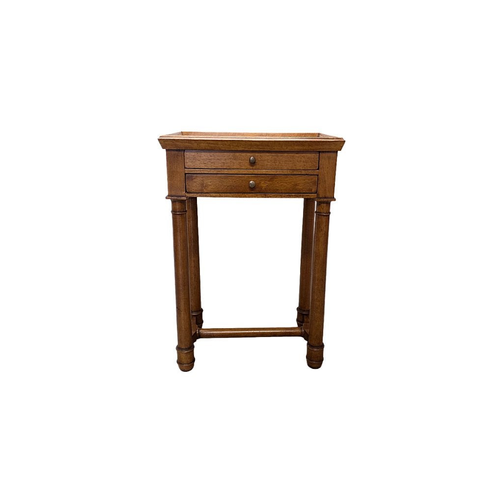 Vintage Frans Empire stijl bijzettafel, jaren 70, Ophalen, Minder dan 55 cm, Gebruikt, Empire