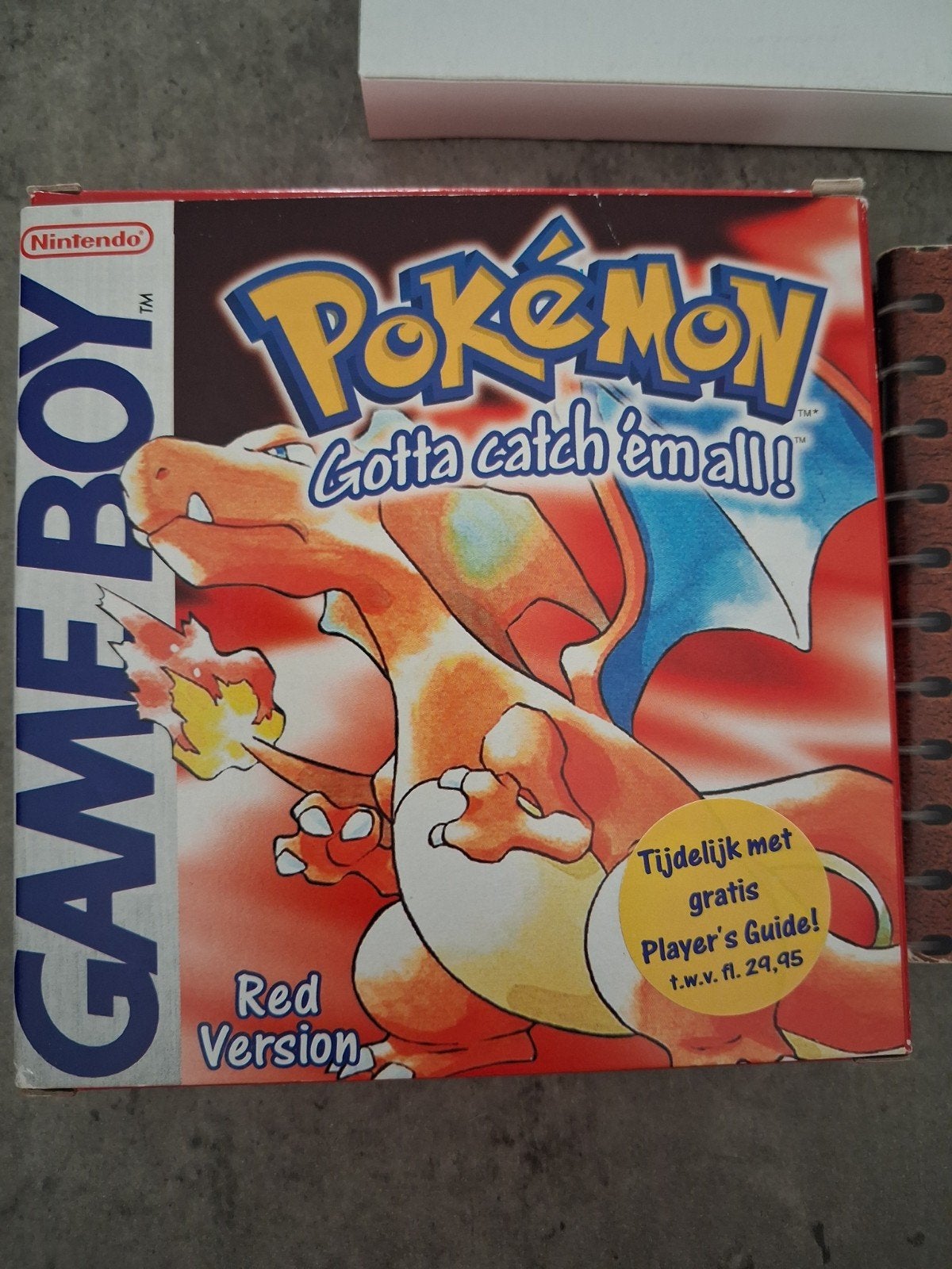 Pokémon Red Version Game Boy - Compleet met handleiding, Spelcomputers en Games, Ophalen of Verzenden