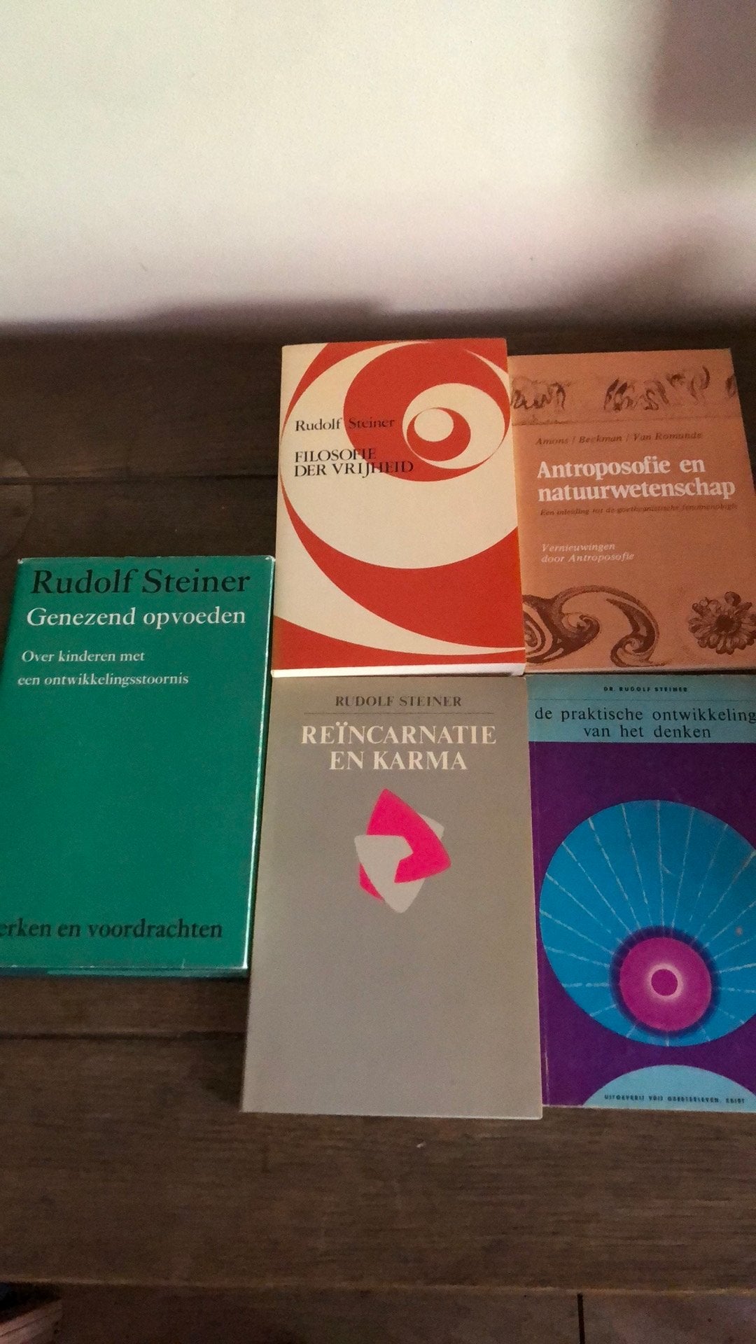Rudolf Steiner 5 boeken, Ophalen of Verzenden, Zo goed als nieuw