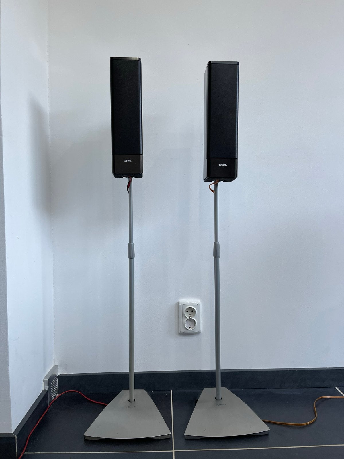 Loewe Individual Sound Universal Speakers met standaarden