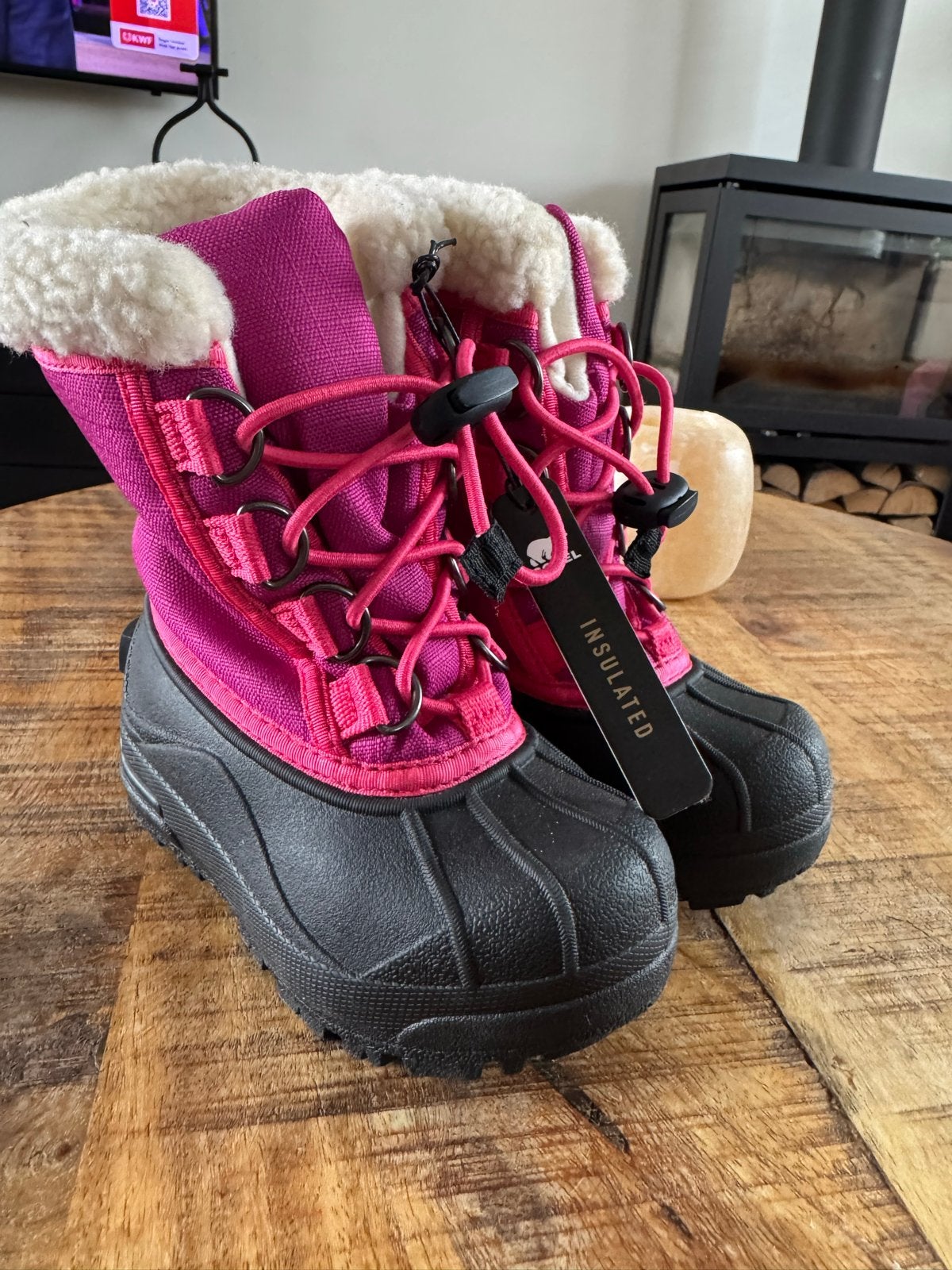 Sorel snowboots kind maat 25 roze | winterlaarzen gevoerd, Kinderen en Baby's, Ophalen, Nieuw, Meisje, Laarzen